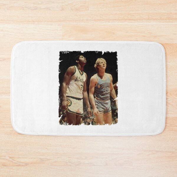 Item preview, Magic Johnson vs Larry Bird Basketball Legends Face Off Artwork designed and sold by tigercities.
