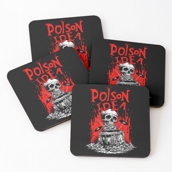Item preview, Poison Idea - Skull Drums designed and sold by Limn From Limb.