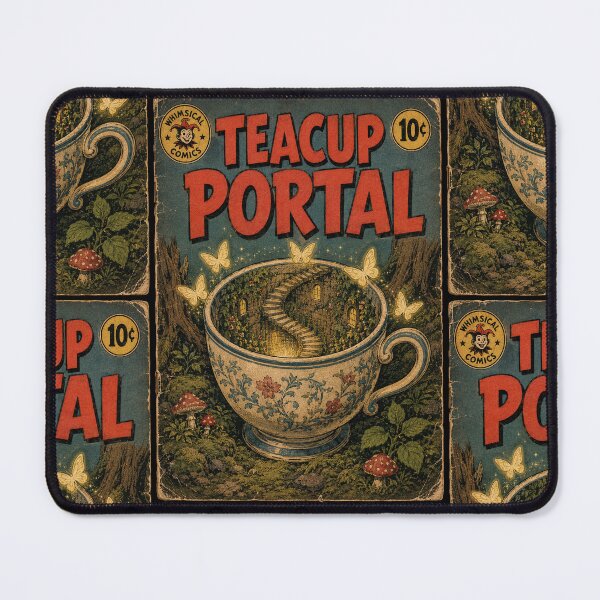 Item preview, Whimsycore Teacup Forest Portal designed and sold by bapupa.