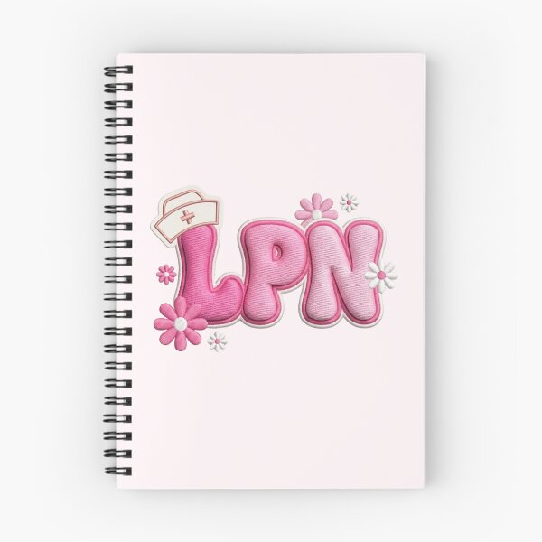 Item preview, LPN Pink Standard 2026 | Y2K Aesthetic Practical Nurse | Puffy Self-Care Patch designed and sold by The Niche Lab.