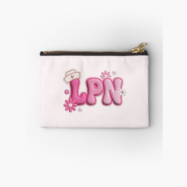 Item preview, LPN Pink Standard 2026 | Y2K Aesthetic Practical Nurse | Puffy Self-Care Patch designed and sold by The Niche Lab.