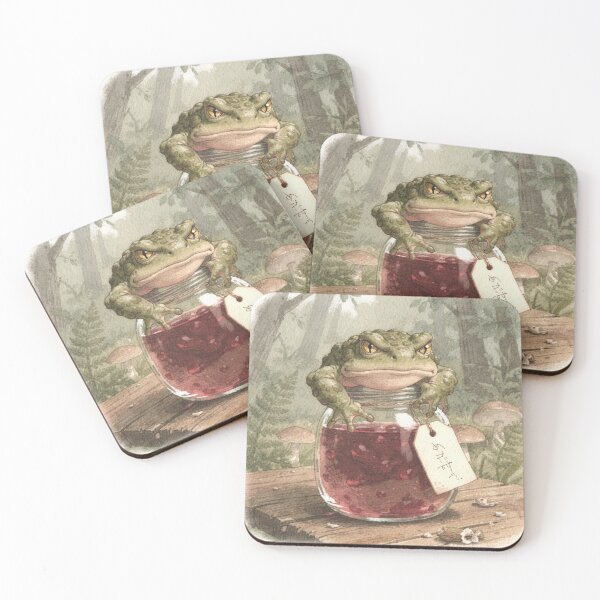 Item preview, Toad Guarding the LEAVE ME ALONE Jam designed and sold by PictorialWhimsy.