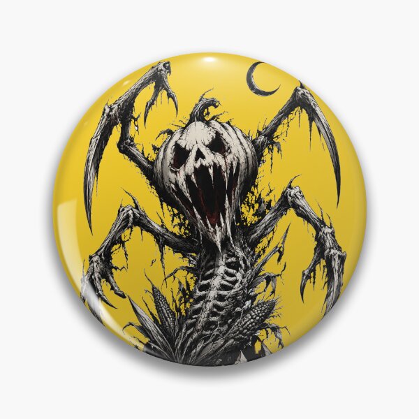 Item preview, Harvest Abomination Dark Horror Pumpkin Skeleton Monster designed and sold by SVox.