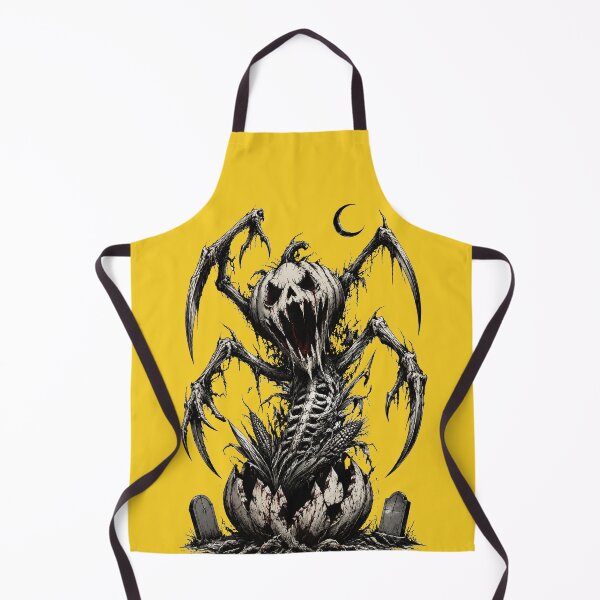 Item preview, Harvest Abomination Dark Horror Pumpkin Skeleton Monster designed and sold by SVox.