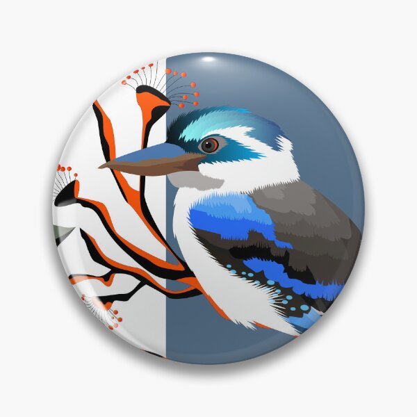 Item preview, Blue Winged Kookaburra designed and sold by Graham Colton.