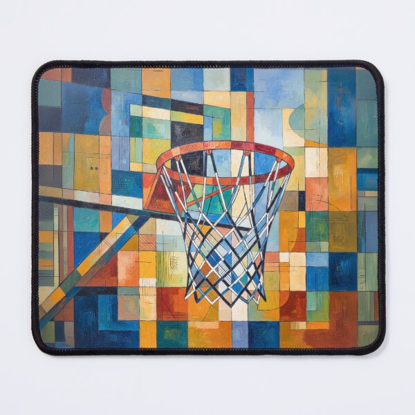 Item preview, Abstract Basketball Hoop And Net designed and sold by Home Decor Art.