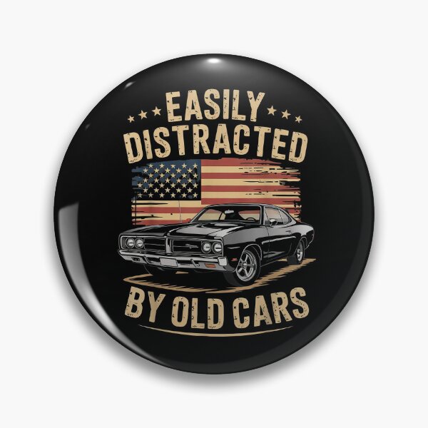 Item preview, Easily Distracted by Old Cars Tee designed and sold by jessicaguarnido.