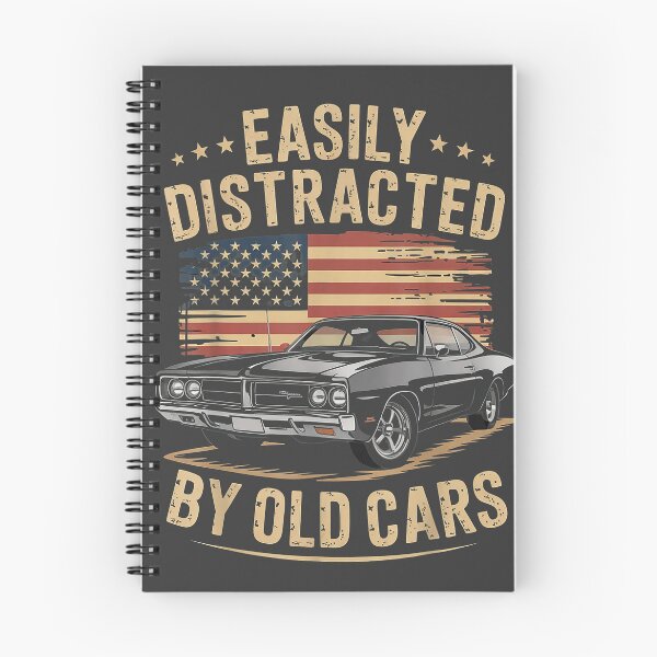 Item preview, Easily Distracted by Old Cars Tee designed and sold by jessicaguarnido.