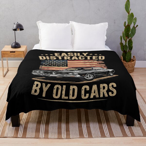 Item preview, Easily Distracted by Old Cars Tee designed and sold by jessicaguarnido.