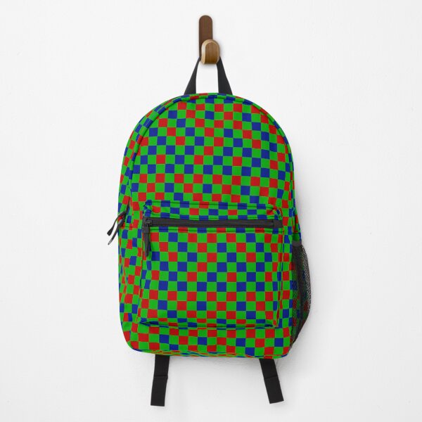 Item preview, Red Blue and Green Checkered Pattern Design designed and sold by PatternTitan.