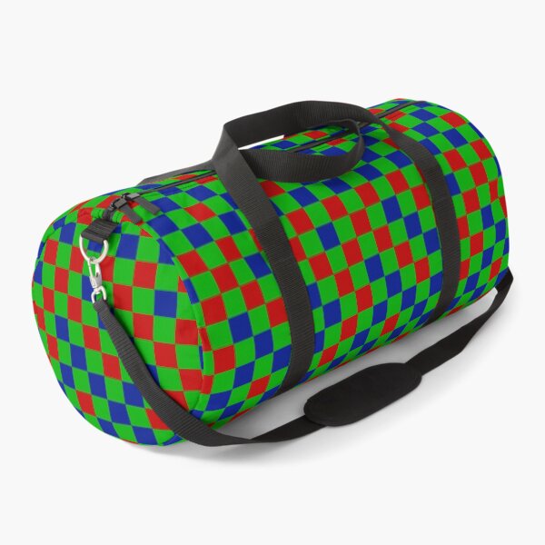 Item preview, Red Blue and Green Checkered Pattern Design   designed and sold by PatternTitan.