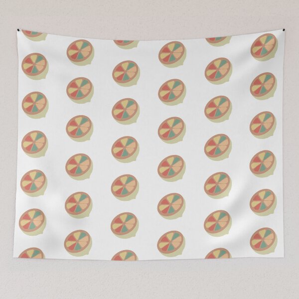 Item preview, Multicolour Citrus Slice - Colourful Fruit Illustration designed and sold by iampaulmorris.