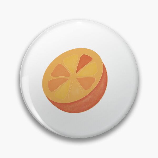 Item preview, Orange Citrus Slice - Colourful Fruit Illustration designed and sold by iampaulmorris.