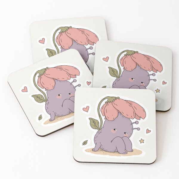 Item preview, shy flower creature designed and sold by Tussy-shop.