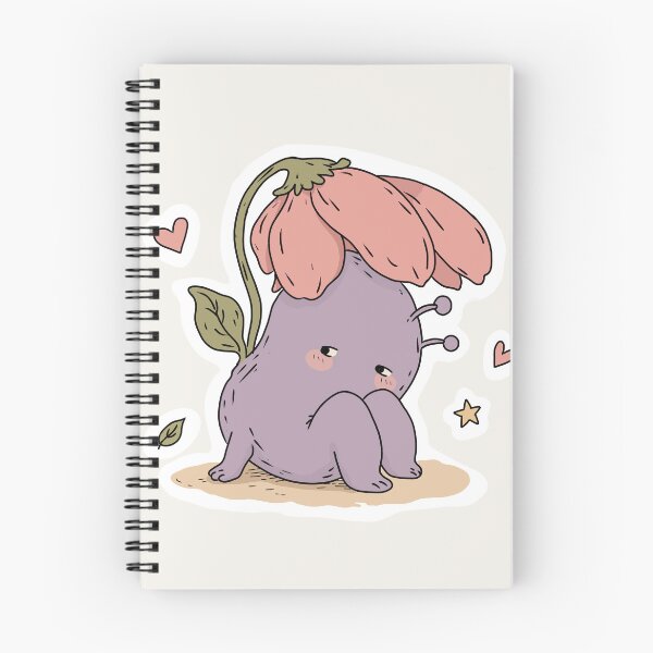 Item preview, shy flower creature designed and sold by Tussy-shop.