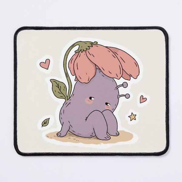 Item preview, shy flower creature designed and sold by Tussy-shop.