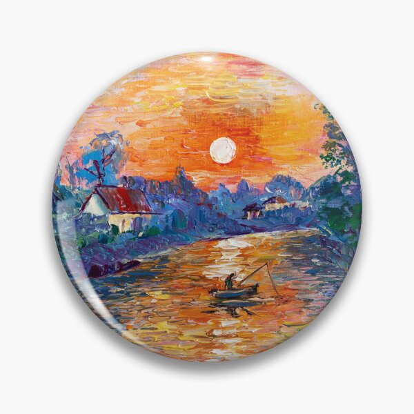 Item preview, Golden Hour on the River designed and sold by Natalia_Shchip.