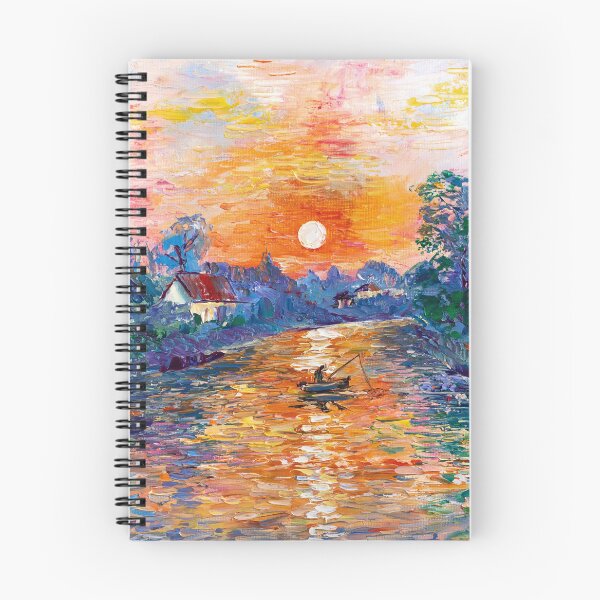 Item preview, Golden Hour on the River designed and sold by Natalia_Shchip.