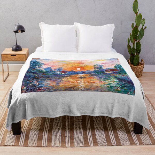 Item preview, Golden Hour on the River designed and sold by Natalia_Shchip.