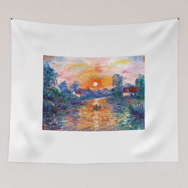 Item preview, Golden Hour on the River designed and sold by Natalia_Shchip.