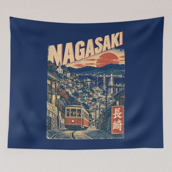 Aperçu de l'œuvre Ville de Japan - NAGASAKI créée et vendue par SignumShop.