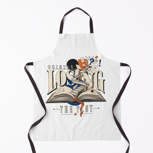 Item preview, Quietly Losing the Plot Funny Book Lover Reading Design designed and sold by Trendy-Artistry.