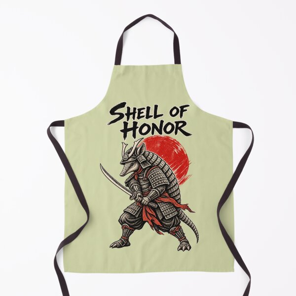 Item preview, Shell Of Honor - Armadillo Samurai Warrior Japanese Katana Art designed and sold by SVox.