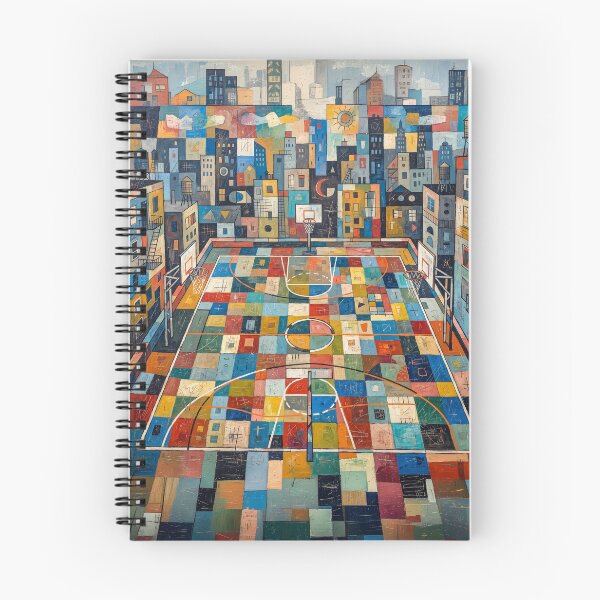 Item preview, Inner City Basketball Court Abstract Art designed and sold by Home Decor Art.