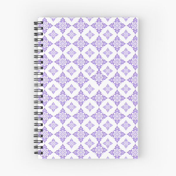Item preview, Purple Ornamental Mandala Pattern – Elegant Geometric Floral Tile Design designed and sold by Mousy17.