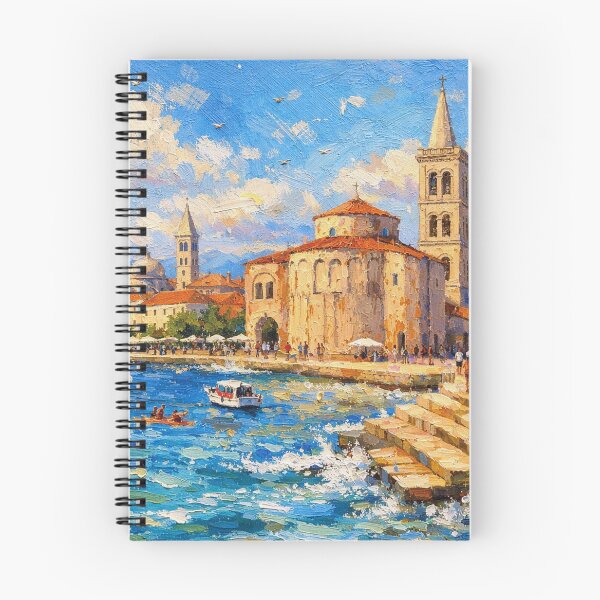 Item preview, A painting of Zadar, Croatia – A Beautiful city in Europe. designed and sold by GalleryKauffeld.