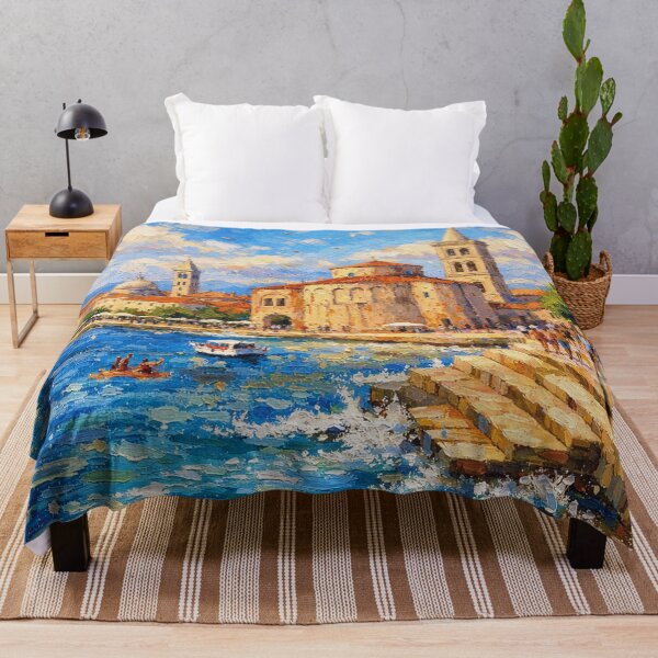 Item preview, A painting of Zadar, Croatia – A Beautiful city in Europe. designed and sold by GalleryKauffeld.
