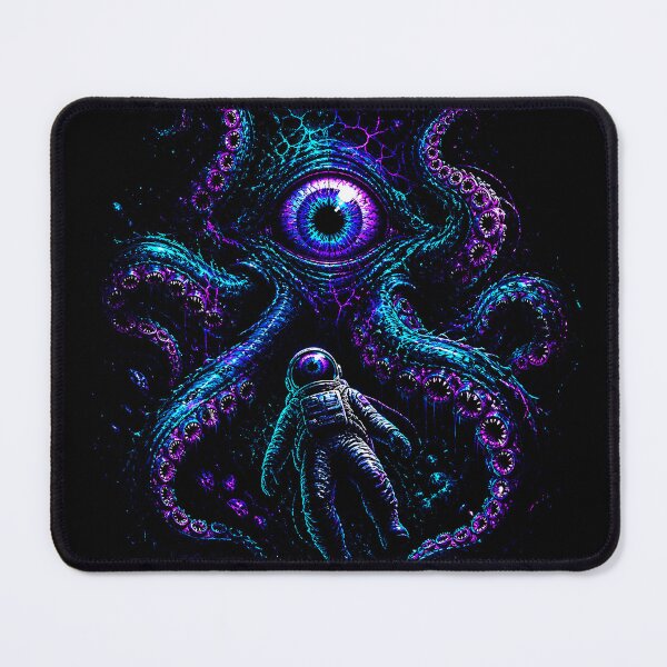 Item preview, Cosmic Horror – Eldritch Eye Tentacles Floating Astronaut Space designed and sold by SVox.