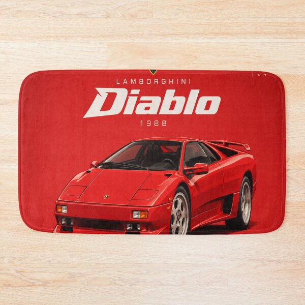 Item preview, Black Metal Poster – Retro Italian Supercar designed and sold by JMAVILA ART.