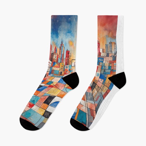 Item preview, Inner City Basketball Court Abstract Art designed and sold by Home Decor Art.