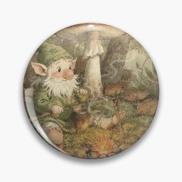 Item preview, Moss Gnome Brewing Acorn Tea designed and sold by PictorialWhimsy.