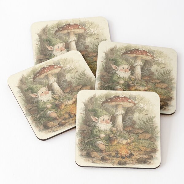 Item preview, Moss Gnome Brewing Acorn Tea designed and sold by PictorialWhimsy.
