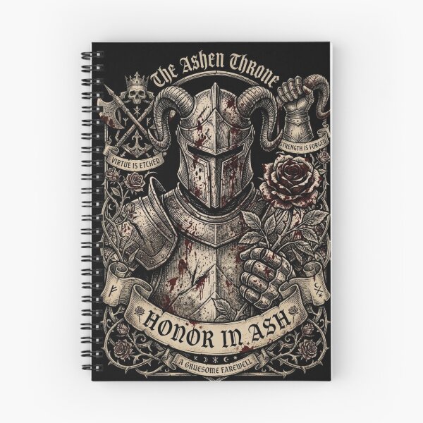 Item preview, Honor In Ash designed and sold by Ashen Threads Studio.