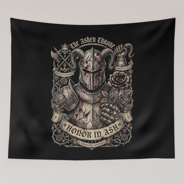 Item preview, Honor In Ash designed and sold by Ashen Threads Studio.