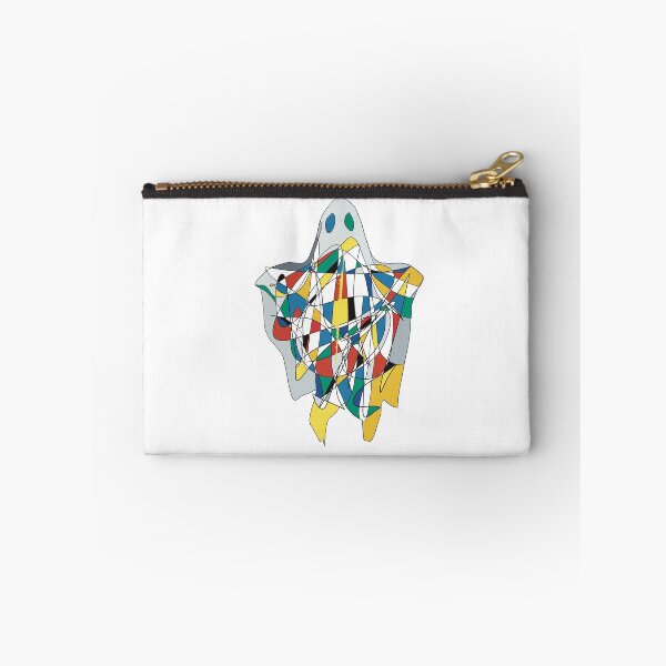Item preview, Multicolour Patchwork Ghost - Playful Halloween Illustration designed and sold by iampaulmorris.