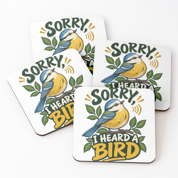 Item preview, Sorry, I Heard a Bird – Funny Birdwatching Design designed and sold by hyperionrises.