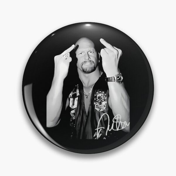 Item preview, Stone Cold Steve Austin middle fingers designed and sold by mcarboneart.