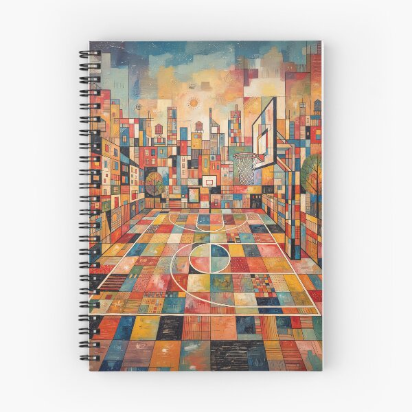 Item preview, Inner City Basketball Court Abstract Art designed and sold by Home Decor Art.