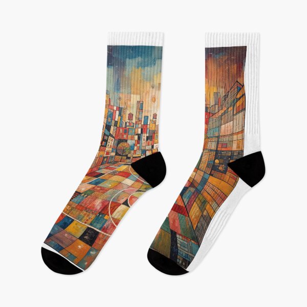 Item preview, Inner City Basketball Court Abstract Art designed and sold by Home Decor Art.