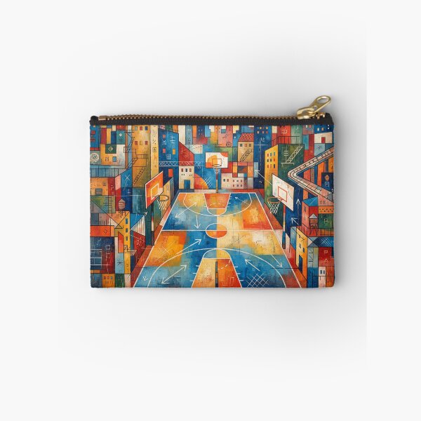 Item preview, Inner City Basketball Court Abstract Art designed and sold by Home Decor Art.