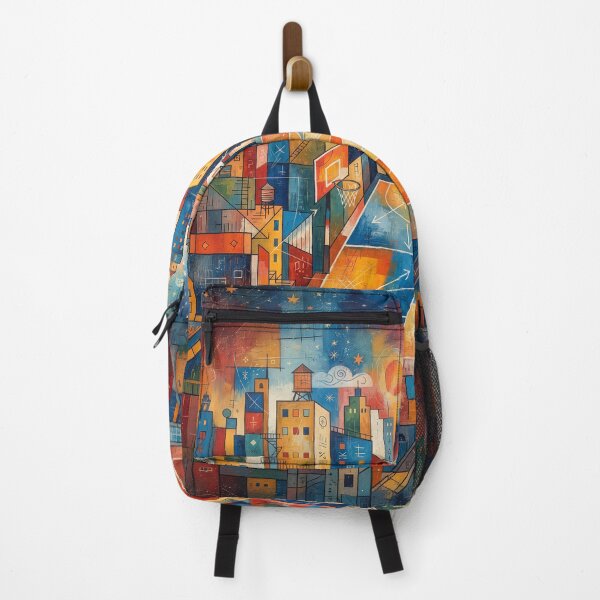 Item preview, Inner City Basketball Court Abstract Art designed and sold by Home Decor Art.
