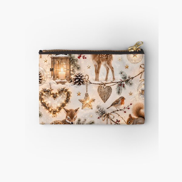 Item preview, Cozy winter animals and Christmas magic in the forest designed and sold by Fotografin1981.
