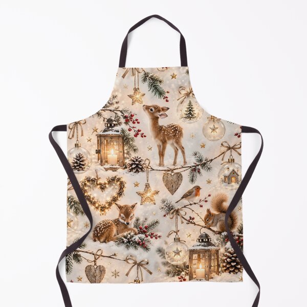 Item preview, Cozy winter animals and Christmas magic in the forest designed and sold by Fotografin1981.