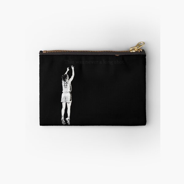 Item preview, Indiana Caitlin Clark Cartoon Basketball Player Long Shot Illustration designed and sold by Bouazzaoui.