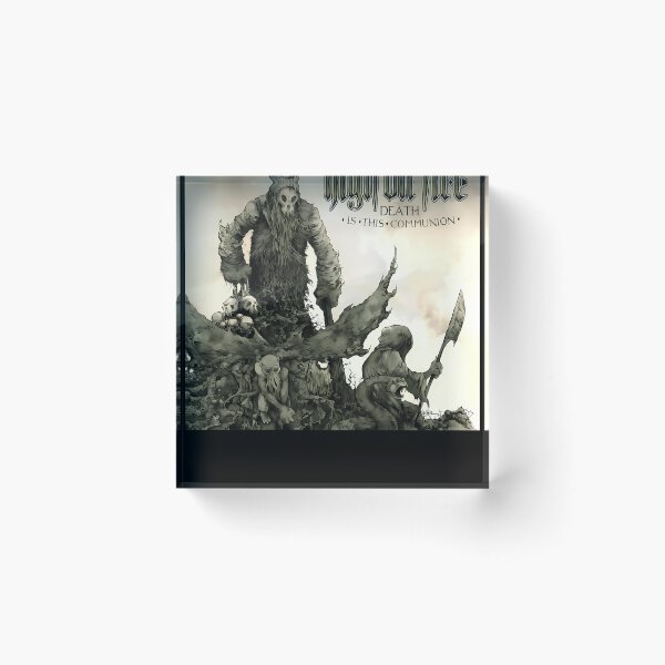 Item preview, High On Fire Death Is This Communion Album Cover designed and sold by NaturePsyche.