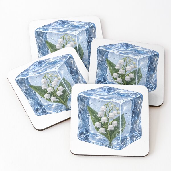 Item preview, Lily of the Valley in Crystal Ice Cube designed and sold by MichalHau.